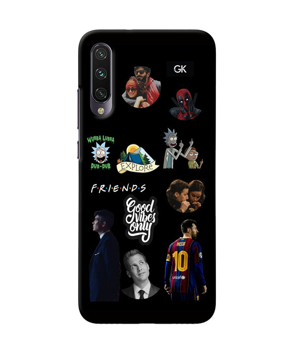 Positive Characters Mi A3 Back Cover