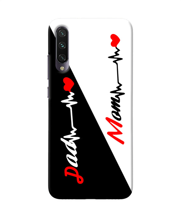 Mom Dad Heart Line Mi A3 Back Cover