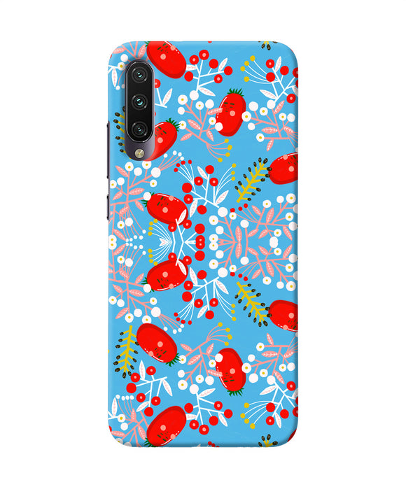 Small Red Animation Pattern Mi A3 Back Cover