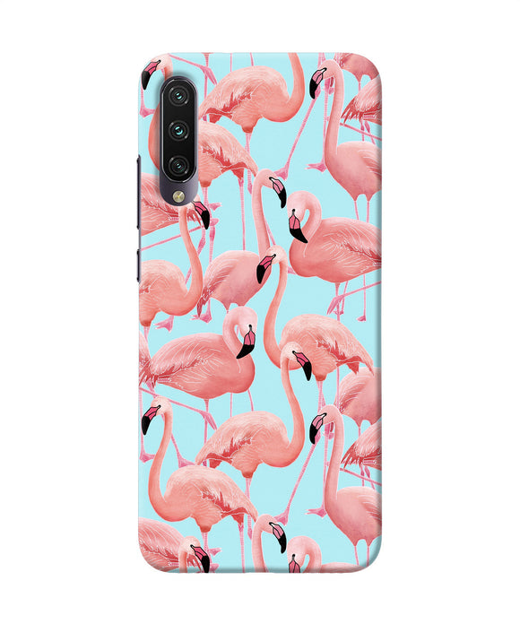 Abstract Sheer Bird Print Mi A3 Back Cover
