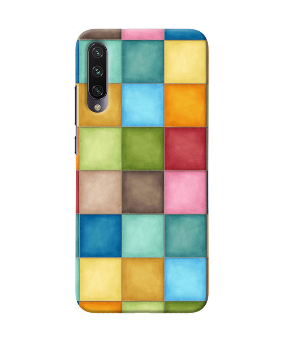 Abstract Colorful Squares Mi A3 Back Cover