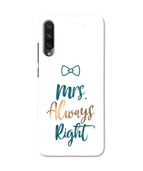 Mrs Always Right Mi A3 Back Cover