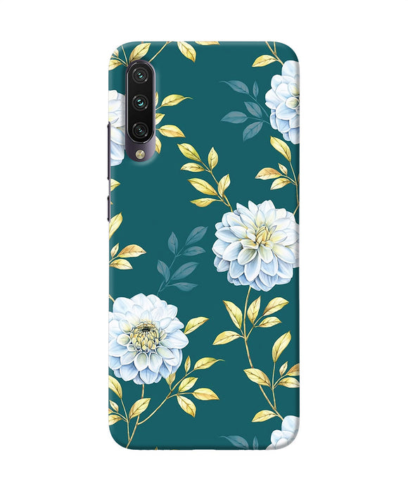Flower Canvas Mi A3 Back Cover