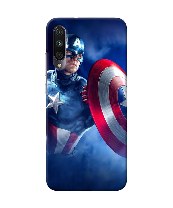 Captain America On Sky Mi A3 Back Cover