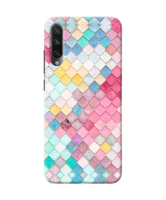 Colorful Fish Skin Mi A3 Back Cover