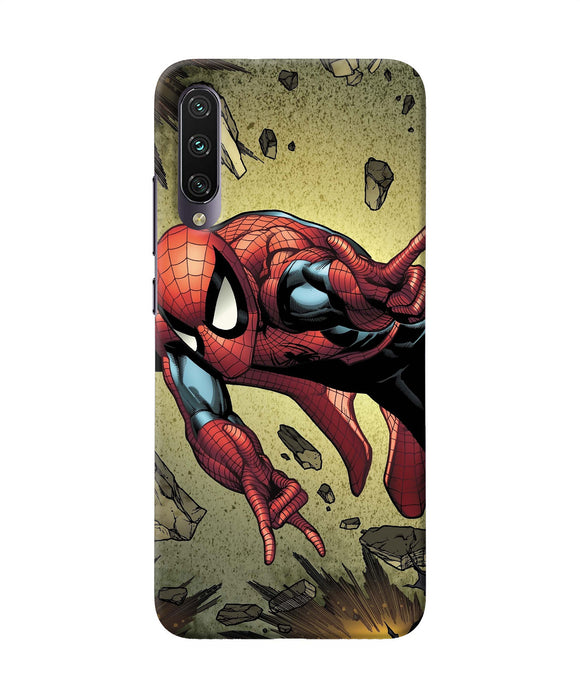 Spiderman On Sky Mi A3 Back Cover