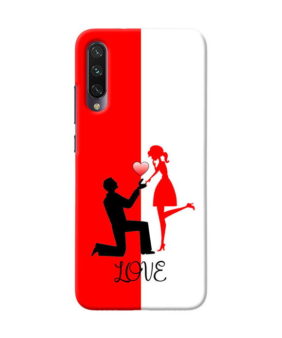 Love Propose Red And White Mi A3 Back Cover