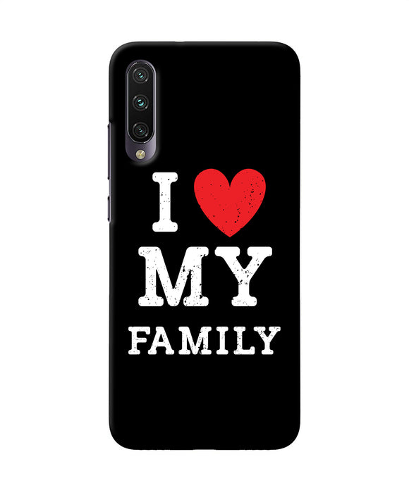 I Love My Family Mi A3 Back Cover
