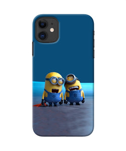 Minion Laughing Iphone 11 Back Cover