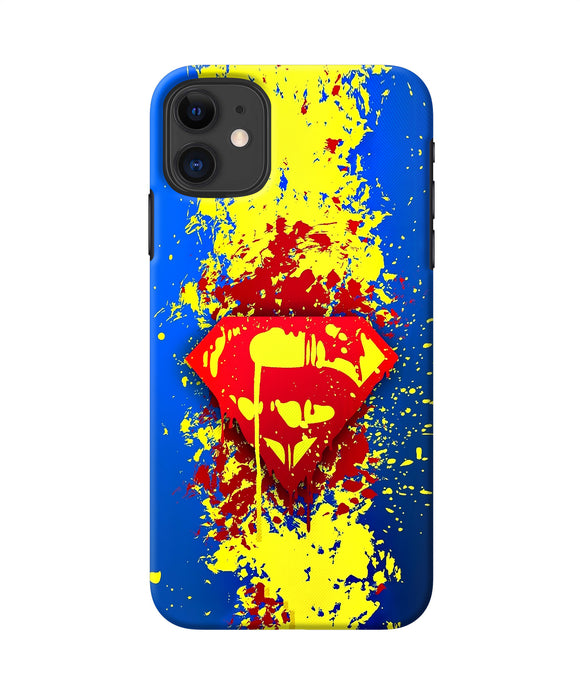 Superman Logo Iphone 11 Back Cover