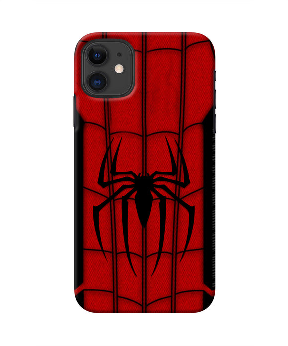 Spiderman Costume Iphone 11 Real 4D Back Cover