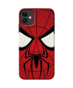 Spiderman Face Iphone 11 Real 4D Back Cover