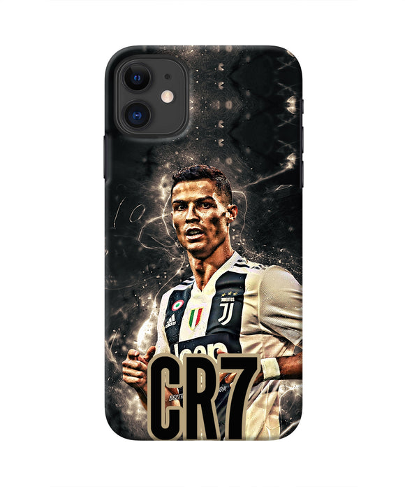 CR7 Dark Iphone 11 Real 4D Back Cover