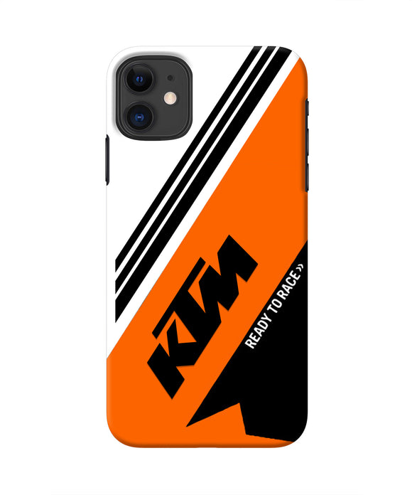 KTM Abstract Iphone 11 Real 4D Back Cover