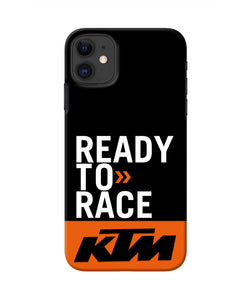 KTM Ready To Race Iphone 11 Real 4D Back Cover