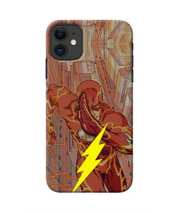 Flash Running Iphone 11 Real 4D Back Cover