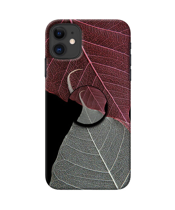 Leaf Pattern Iphone 11 Pop Case