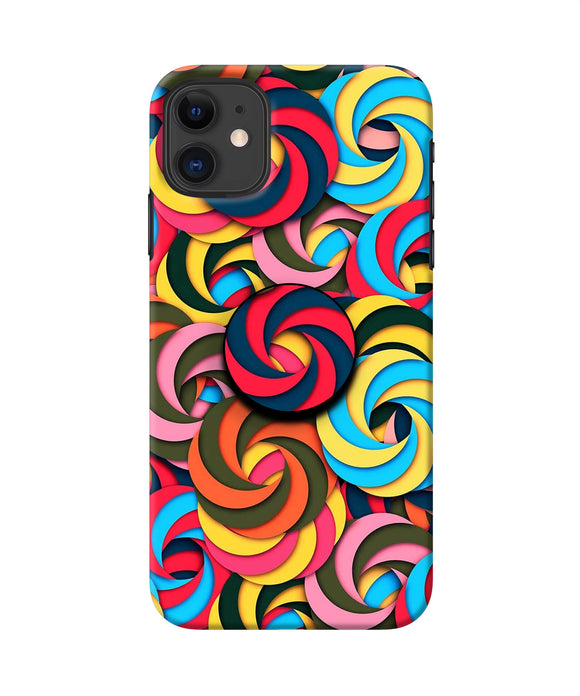 Spiral Pattern Iphone 11 Pop Case