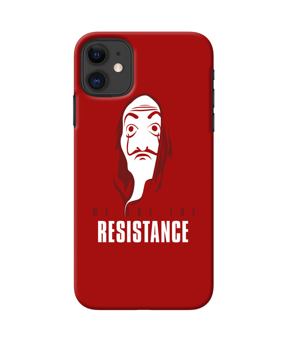 Money Heist Resistance Quote iPhone 11 Back Cover