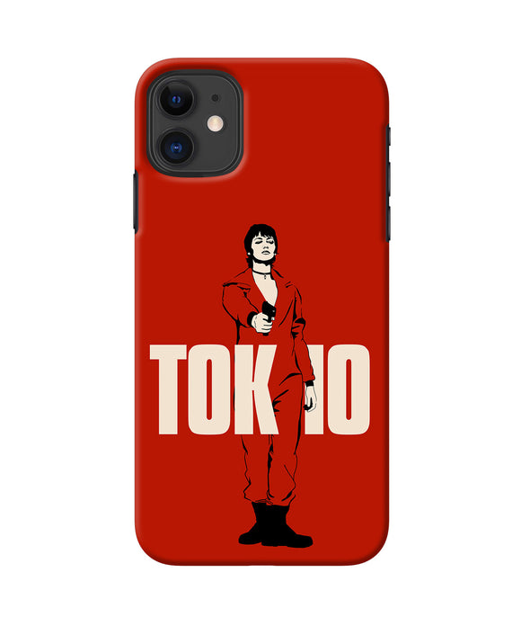 Money Heist Tokyo With Gun iPhone 11 Back Cover