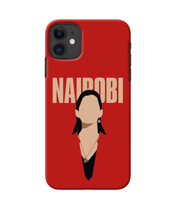 Nairobi Paint Money Heist iPhone 11 Back Cover