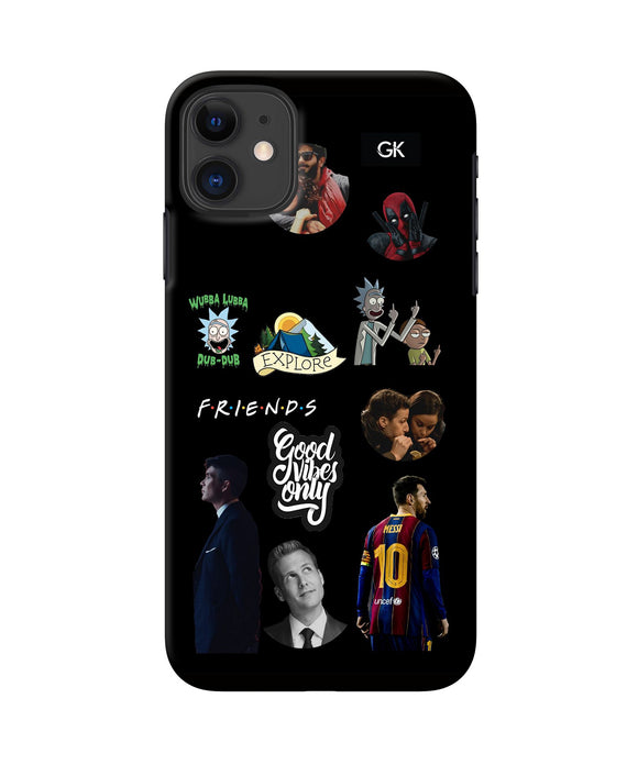 Positive Characters iPhone 11 Back Cover