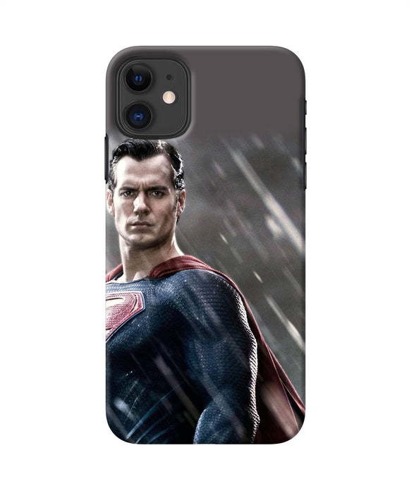 Superman Man Of Steel Iphone 11 Back Cover
