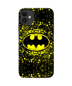 Batman Last Knight Print Yellow Iphone 11 Back Cover