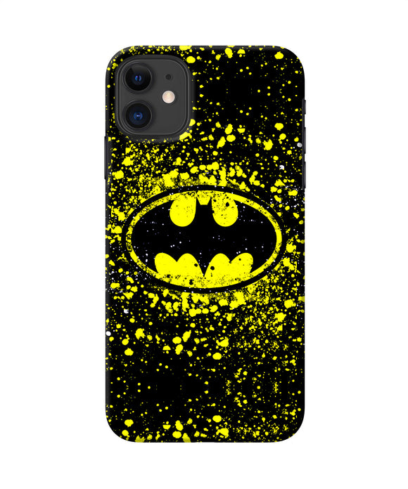 Batman Last Knight Print Yellow Iphone 11 Back Cover