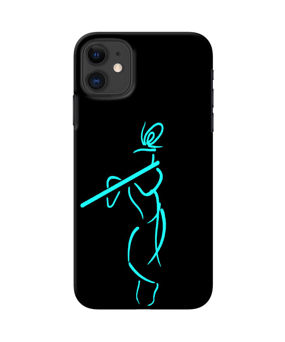 Lord Krishna Sketch Iphone 11 Back Cover