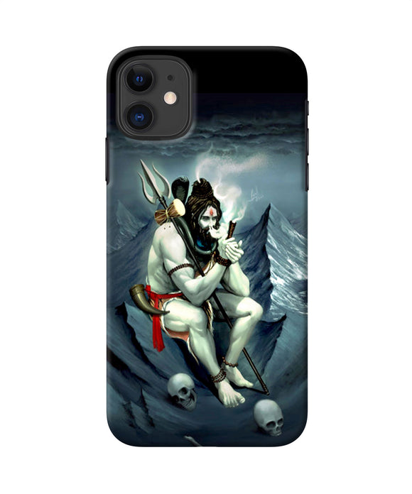 Lord Shiva Chillum Iphone 11 Back Cover