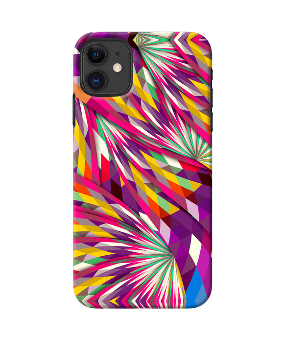 Abstract Colorful Print Iphone 11 Back Cover