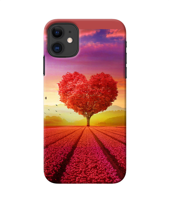 Natural Heart Tree Iphone 11 Back Cover