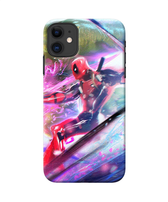 Deadpool Super Hero Iphone 11 Back Cover