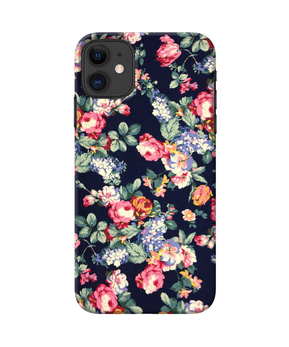 Natural Flower Print Iphone 11 Back Cover