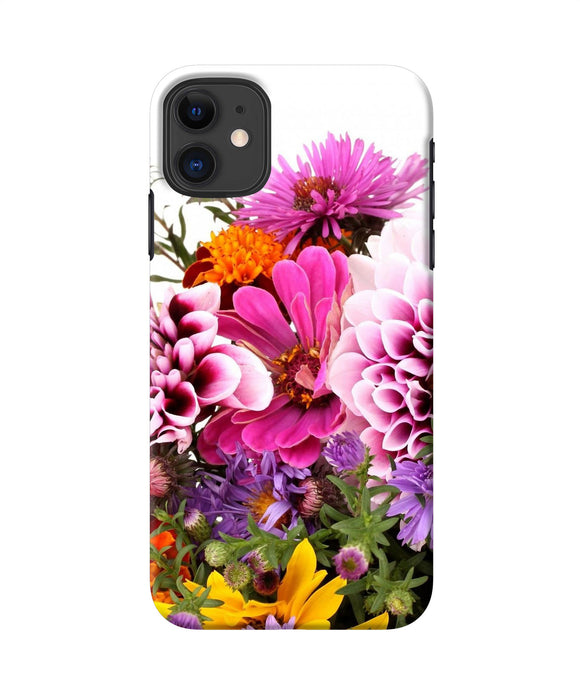 Natural Flowers Iphone 11 Back Cover
