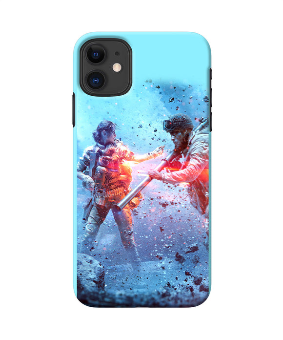 Pubg Water Fight Iphone 11 Back Cover