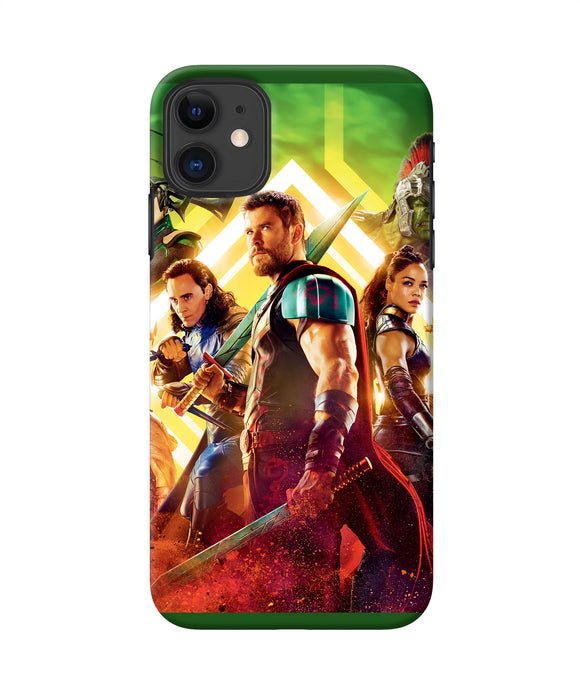 Avengers Thor Poster Iphone 11 Back Cover