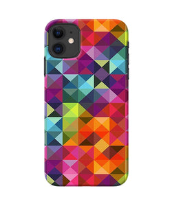 Abstract Triangle Pattern Iphone 11 Back Cover