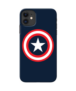 Captain America Logo Iphone 11 Back Cover