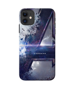 Avengers End Game Poster Iphone 11 Back Cover