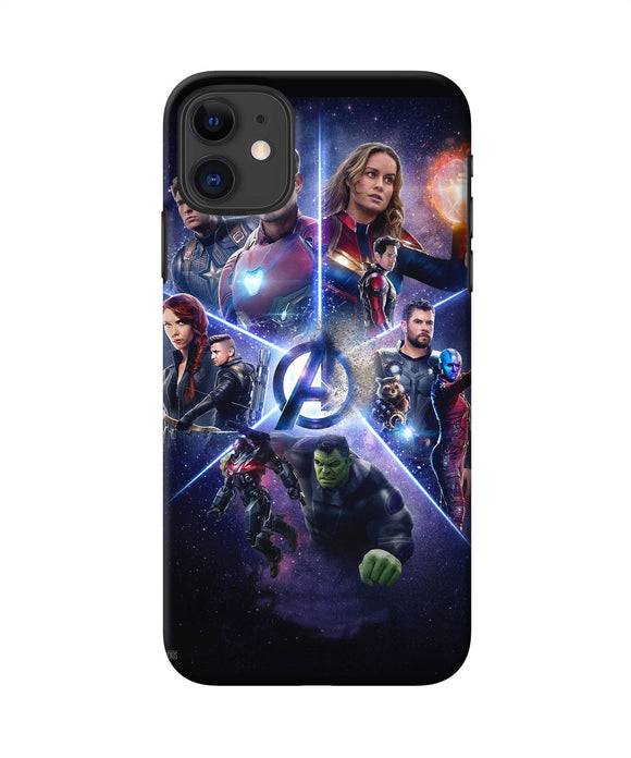 Avengers Super Hero Poster Iphone 11 Back Cover