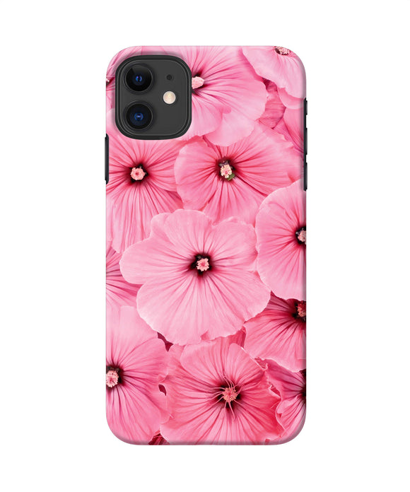Pink Flowers Iphone 11 Back Cover