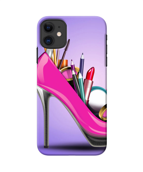 Makeup Heel Shoe Iphone 11 Back Cover