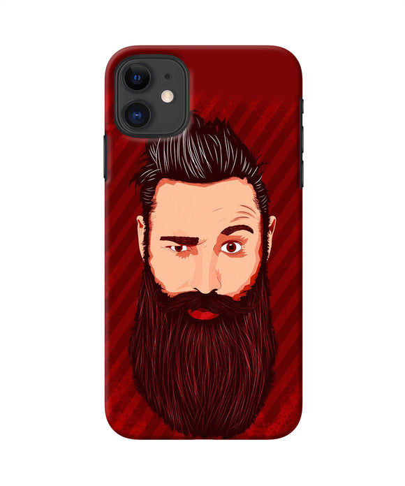 Beardo Character Iphone 11 Back Cover