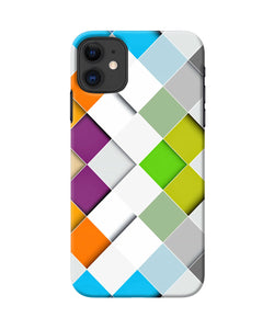 Abstract Color Box Iphone 11 Back Cover