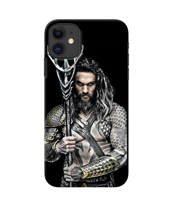 Aquaman Trident Black Iphone 11 Back Cover