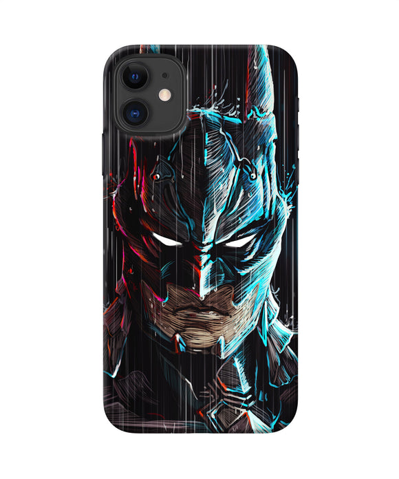 Batman Face Iphone 11 Back Cover