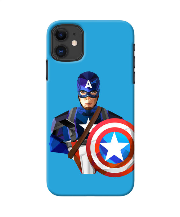 Captain America Character Iphone 11 Back Cover