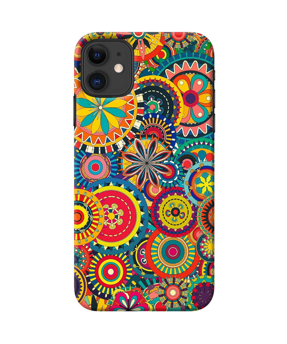 Colorful Circle Pattern Iphone 11 Back Cover